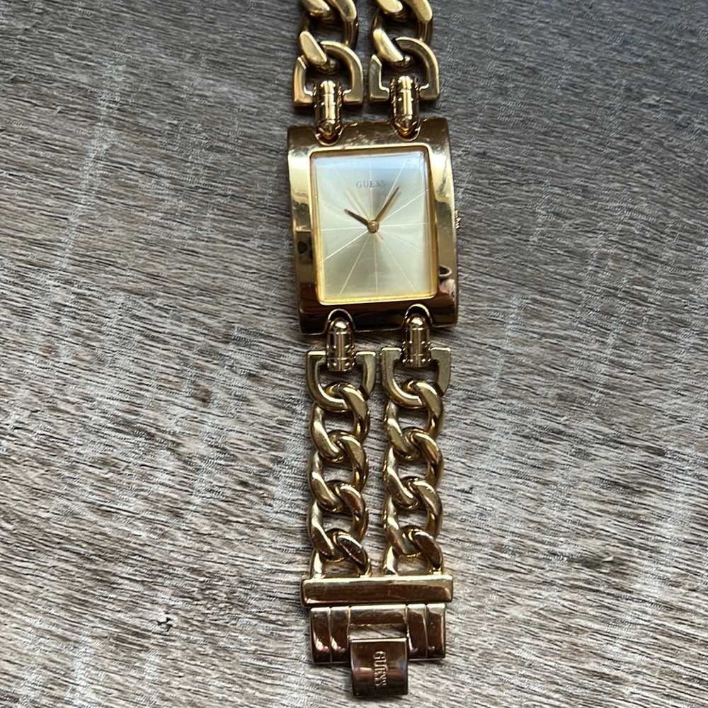 Guess Gold chain watch